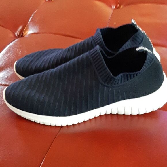 Tiosebon Navy Cloth Comfortable Shoes - Picture 3 of 7